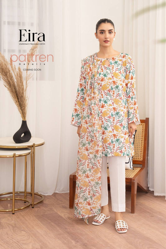 3-piece Lawn suit ( Eira by Binaas)